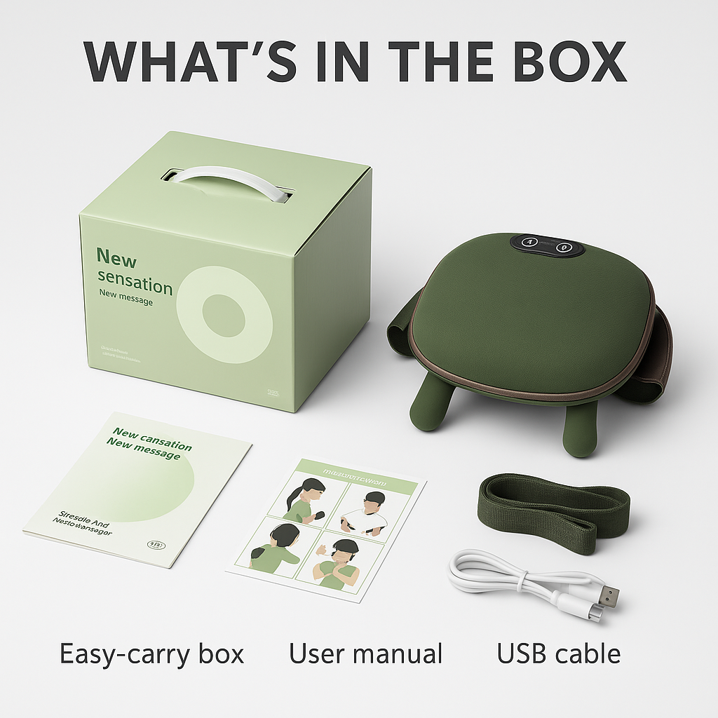 N7 Master – Electric Neck and Shoulder Massager with Heat